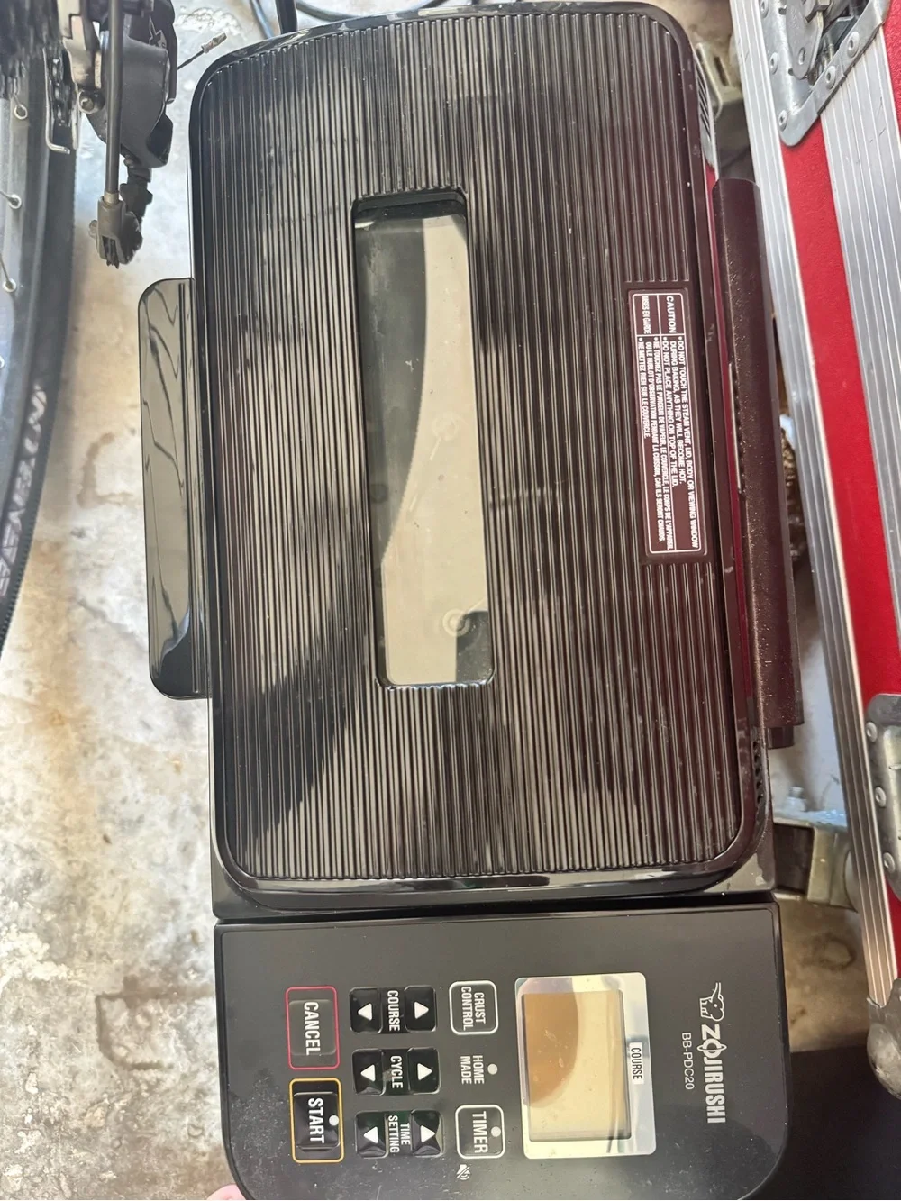 Zojirushi Virtuoso Plus Bread Machine - Stainless Black